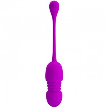 Виброяйцо «Callie» с поступательными движениями, 20 см, Baile BI-014892, цвет фиолетовый, длина 20 см.