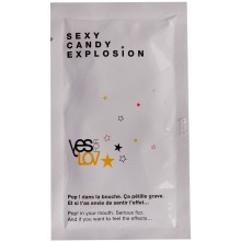 Порошок для оральных ласк и массажа «Sexy Candy Explosion», YESforLOV YFL01B24, со скидкой