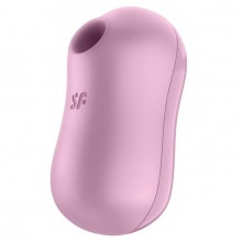 Вакуумно-волновой вибростимулятор «Cotton Candy» цвет лиловый, Satisfyer 4037226LIL, длина 8.6 см.
