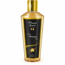 Сухое массажное масло с ароматом ванили «Plaisir Secret Huile Massage Oil Vanilla», объем 30мл, Sas Editions Concorde 826076Vanil, 30 мл.