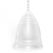Прозрачная менструальная чаша «OneCUP Classic», размер S, OC82, длина 6.8 см.
