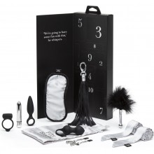 Набор игрушек 10 предметов «Pleassure Overload», цвет черный, Fifty Shades of Grey 75165