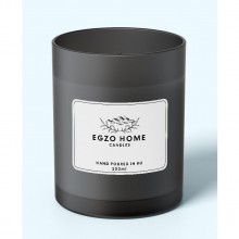 Свеча «Egzo Home» в черном стеклянном стакане, 200 мл., EGZO CNDLE-GBL, из материала Парафин, 200 мл.