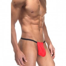 Оригинальные мужские стринги с гульфиком, цвет красный, La Blinque LBLNQ-15072-LXL, L/XL