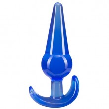 Анальная пробка в форме якоря «Large Anal Plug», цвет синий, Blush Novelties BL-24212, длина 12.2 см.