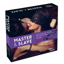 Игра эротическая для двоих «Master & Slave Bondage Game Purple», Tease Please TSPS-E27960, со скидкой