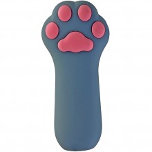 Насадка на палец в форме лапки «Finger Vibrator Fluffy», Vupi Dupi Devi VD-104, цвет серый, длина 7.5 см.