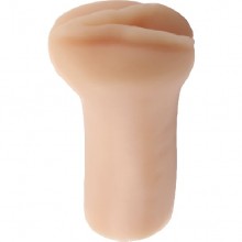Мастурбатор в виде вагины «Libido Grip No.5», цвет телесный, CNT CNT-080052F, из материала TPE, длина 13.7 см.