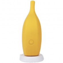 Вибратор для клитора в форме банана «Clit Magic Ba-banana», цвет желтый, материал силикон, CNT-430034Y, длина 8.2 см.