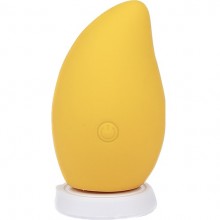 Клиторальный вибратор «Mango-go», цвет желтый, CNT CNT-430036Y, длина 8.2 см.