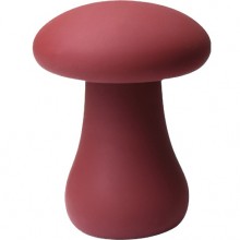 Вибратор для клитора «Oyster Mushroom», цвет красный, материал силикон, CNT-430027R, длина 7.4 см.