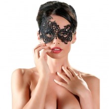 Ажурная маска «Cottelli Collection» с асимметричным узором, цвет черный, Orion 24803011001, из материала полиэстер