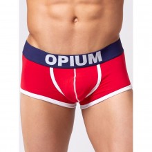 Мужские укороченные боксеры, цвет красный, размер L, Opium R-139