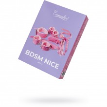 Набор для ролевых игр «BDSM Nice», цвет розовый, Eromantica 213114