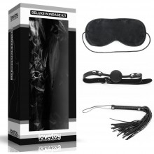 Набор для игр «Deluxe Bondage Kit», цвет черный, LoveToy SM1001