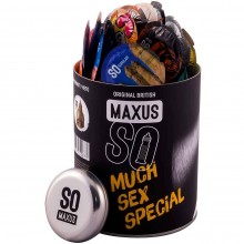 Презервативы в тубусе точечно-ребристые «So Much Sex Special», 100 шт, Maxus 0901-033