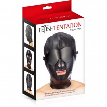 Маска с щитком для глаз «Fetish Tentation», цвет черный, материал спандекс, Sas Editions Concorde 570139