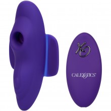 Стимулятор в трусики с управлением при помощи пульта «Lock-N-Play Remote Suction Panty Teaser», цвет фиолетовый, California Exotic Novelties SE-0077-57-3, из материала силикон, длина 11.5 см.