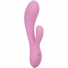Ультрагибкий вибратор-кролик «Contour Zoie», цвет розовый, материал силикон, California Exotic Novelties SE-4382-50-3, длина 17.75 см.