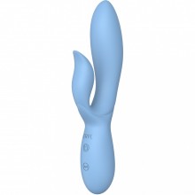 Вибратор кролик из силикона «Isida», цвет голубой, Le Frivole Costumes 06772 One Size, цвет синий, длина 21 см.