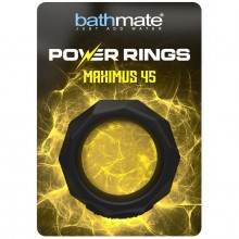 Кольцо эрекционное «Maximus 45», Bathmate BM-CR-M45, цвет черный, диаметр 4.5 см.