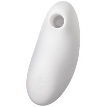 Вакуумный массажер «Vulva Lover 2» с вибрацией, цвет белый, Satisfyer 018638SA, из материала силикон, длина 11.9 см.