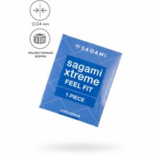 Презервативы «Extreme Feel Fit», Sagami 746/1, из материала латекс, длина 19.5 см.
