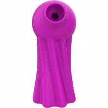 Вакуум-волновой стимулятор для клитора «Miss Kissy», цвет лиловый, Bradex SX 0028, из материала силикон, длина 10.3 см.