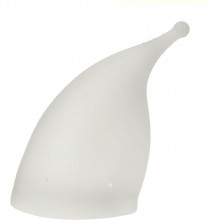 Белая менструальная чаша «Vital Cup S» размер S , Bradex SX 0054, из материала Силикон, длина 7 см.
