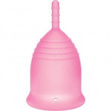 Розовая менструальная чаша «Clarity Cup », размер L, SX 0055, бренд Bradex, диаметр 4.8 см.