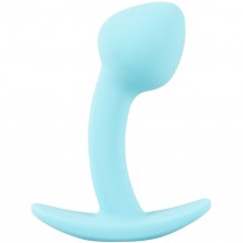 Анальная втулка «Cuties Blue Lust Butt Plug», цвет голубой, Orion 5568310000, длина 7.1 см., со скидкой