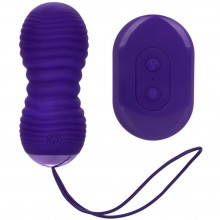 Виброяйцо с пультом дистанционного управления «Slay ThrustMe», цвет фиолетовый, California Exotic Novelties SE-4407-83-3, длина 8.25 см.