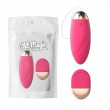 Перезаряжаемое виброяйцо «Play With Me Love Egg», цвет розовый, CNT-510006P, из материала силикон