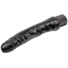 Реалистичный вибратор «Rubicon» с ярко выраженной головкой, цвет черный, материал пвх, Chisa Novelties CN-711885512, длина 22.5 см.