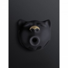 Вакуумный стимулятор клитора «Gcat», цвет черный, Gvibe FT10615, бренд G-Vibe, длина 7.5 см.