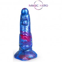 Фантастический фаллоимитатор «Amazing toys», материал силикон, Magic Hero MH-13010, цвет мульти, длина 21 см.
