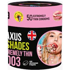 Презервативы ультратонкие «So Much Sex 003», упаковка 50 шт, Maxus 1729mx, из материала латекс, длина 18 см.