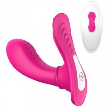 Стимулятор точки G и клитора «Remote Panty G» с пультом ДУ, цвет ярко-розовый, Dream Toys 21591, длина 7.7 см.