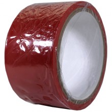 Эластичная фиксирующая лента красного цвета, красный, 15 м, Eroticon P3381R, 15 м.