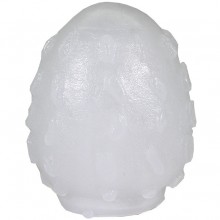 Мастурбатор-яйцо «Ienga Tiwstwr», цвет белый, материал TPE, Hotlove EGG-004-1, длина 6.5 см.