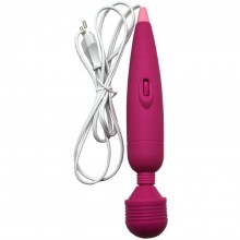 Супервибратор «BDSM» для принудительного оргазма, розовый, Eroticon 30481-1, из материала пластик АБС, длина 25.5 см.