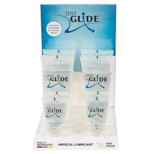Набор смазок на водной основе Just Glide + Just Glide Anal, 8 шт, 6269370000, цвет прозрачный