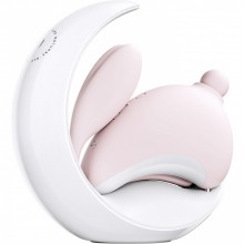 Вакуумный стимулятор 2в1 «Obonny Clitoral & G-Spot Dual Stimulation», цвет розовй, Osuga Obonnypink, длина 10.2 см.