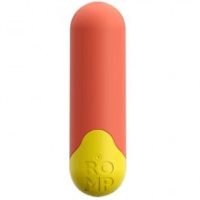 Вибропуля «Romp Riot», цвет оранжевый, материал силикон, Wow Tech RP271SGA, длина 7 см.