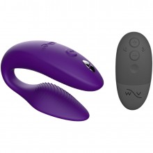 Вибратор для пар «Sync 2», цвет фиолетовый, We-Vibe SNSY2SG4, длина 7.8 см.