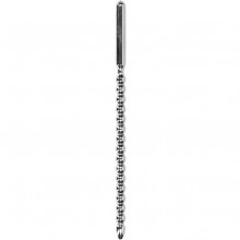 Стимулятор уретры из металла «Urethral Sounding - Metal Stick», цвет серебристый, Shots Media OU616, длина 9 см.