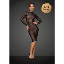 Классическое платье из эластичного фатина «Noir Handmade», S черный, F18200001