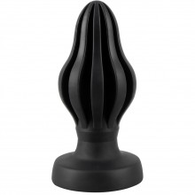 Анальная пробка супермягкая «Super Soft Butt Plug», цвет черный, силикон, Orion 5554100000, длина 11.1 см.