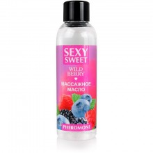 Массажное масло с феромонами «Wild Berry», 75 мл, Биоритм LB-16132, коллекция Sexy Sweet, 75 мл.