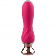 Анальная пробка с дистанционным пультом, цвет фуксия, I-Moon MY-611, длина 13 см.